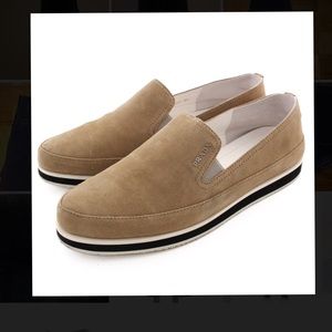 Prada sport suede Slip Ons
